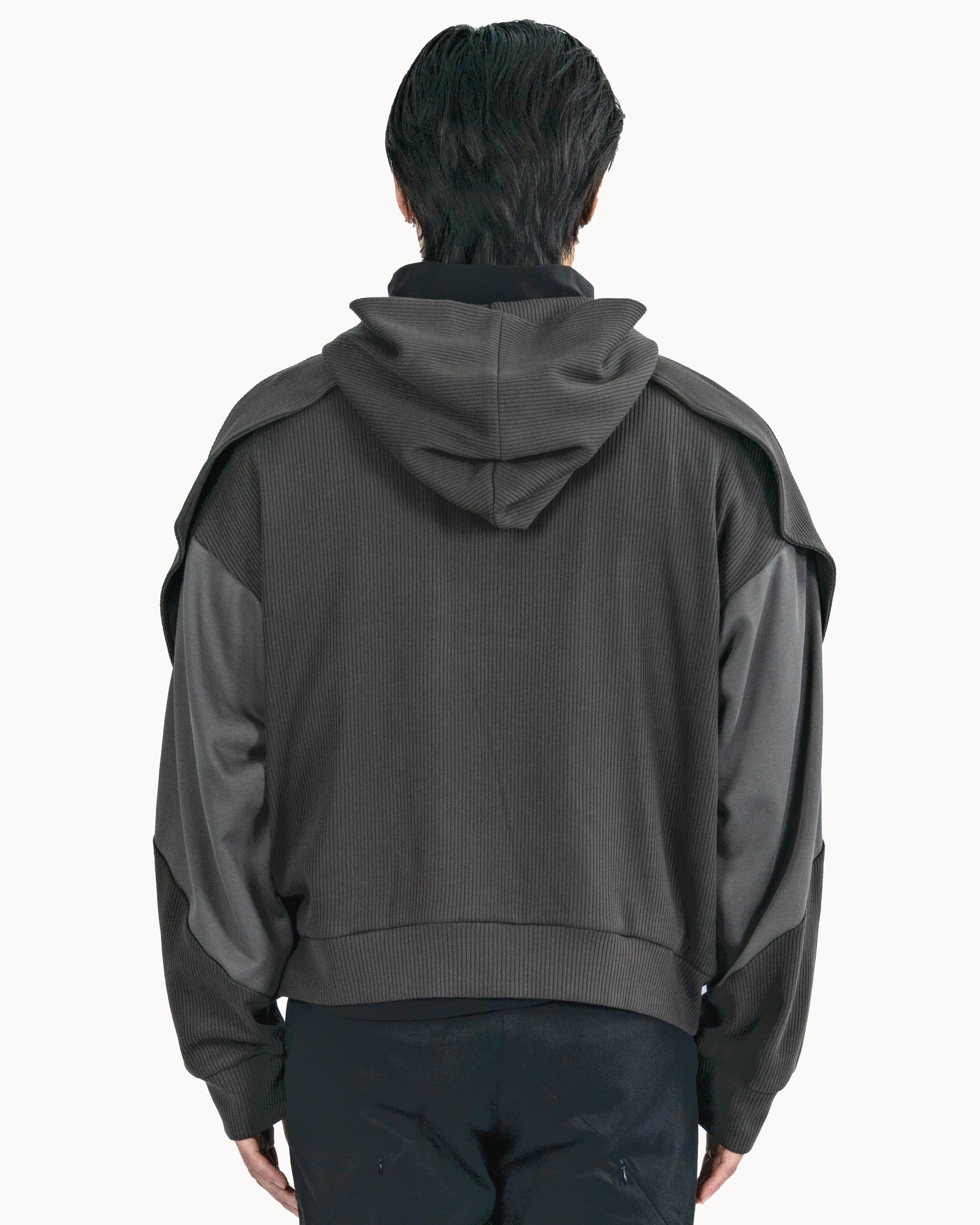 LV.0 ZIP UP Y Dark Brown