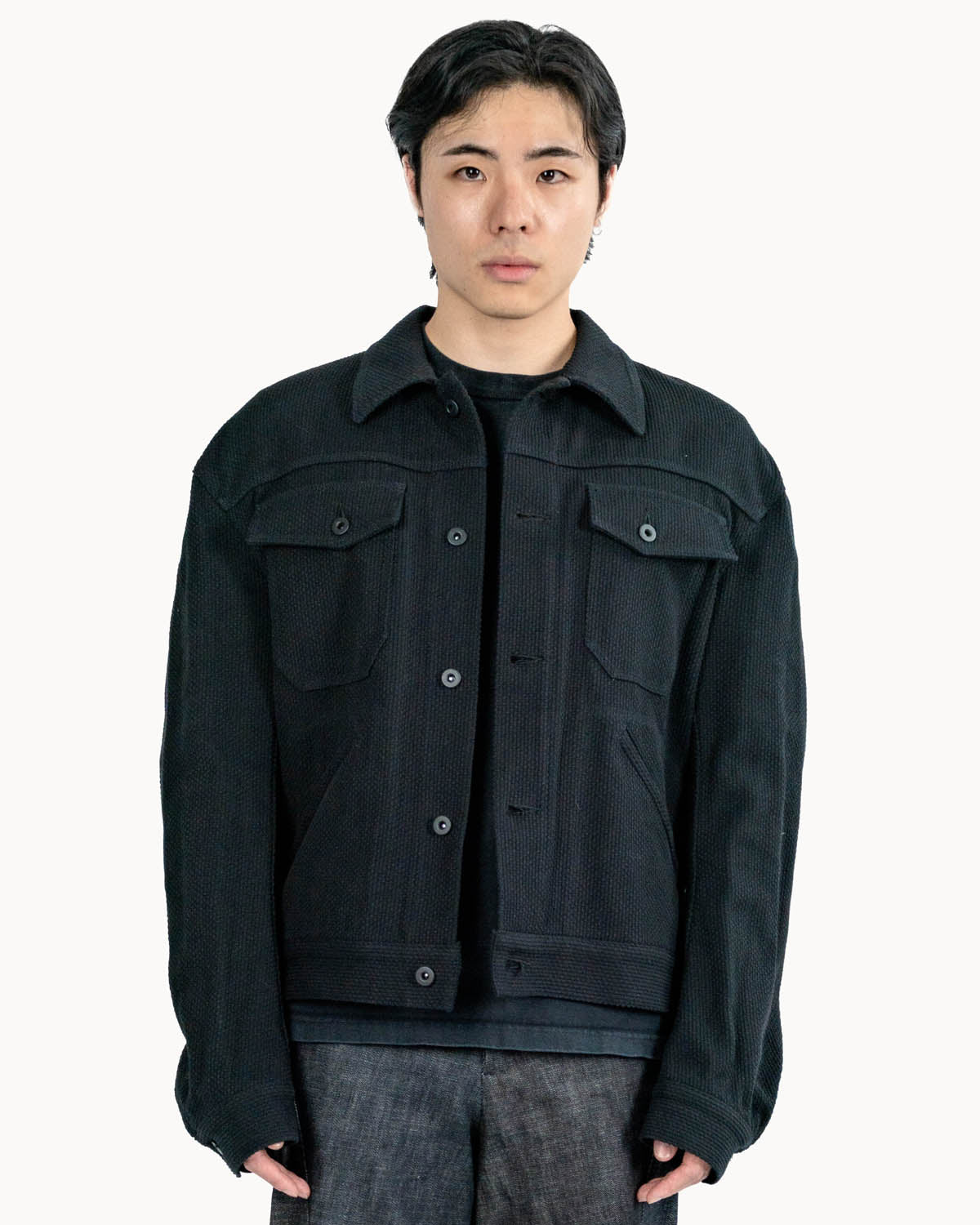 TRUCKER JACKET BLACK