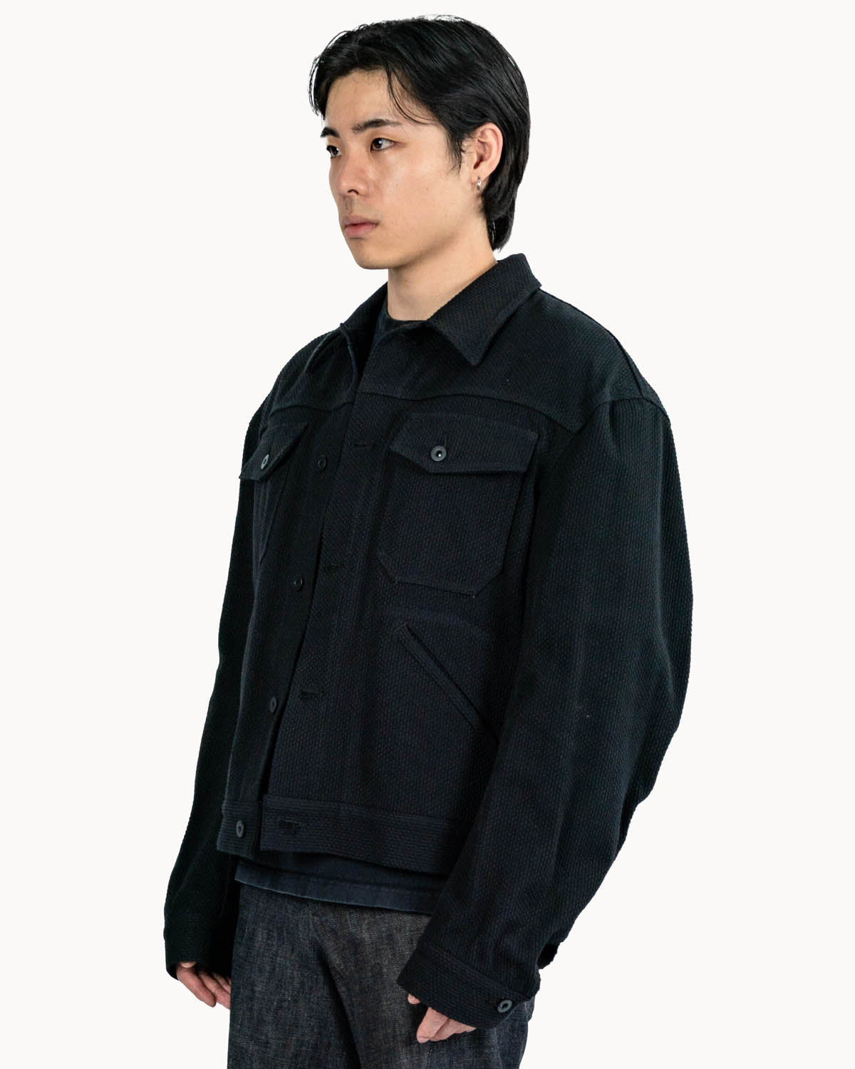 TRUCKER JACKET BLACK