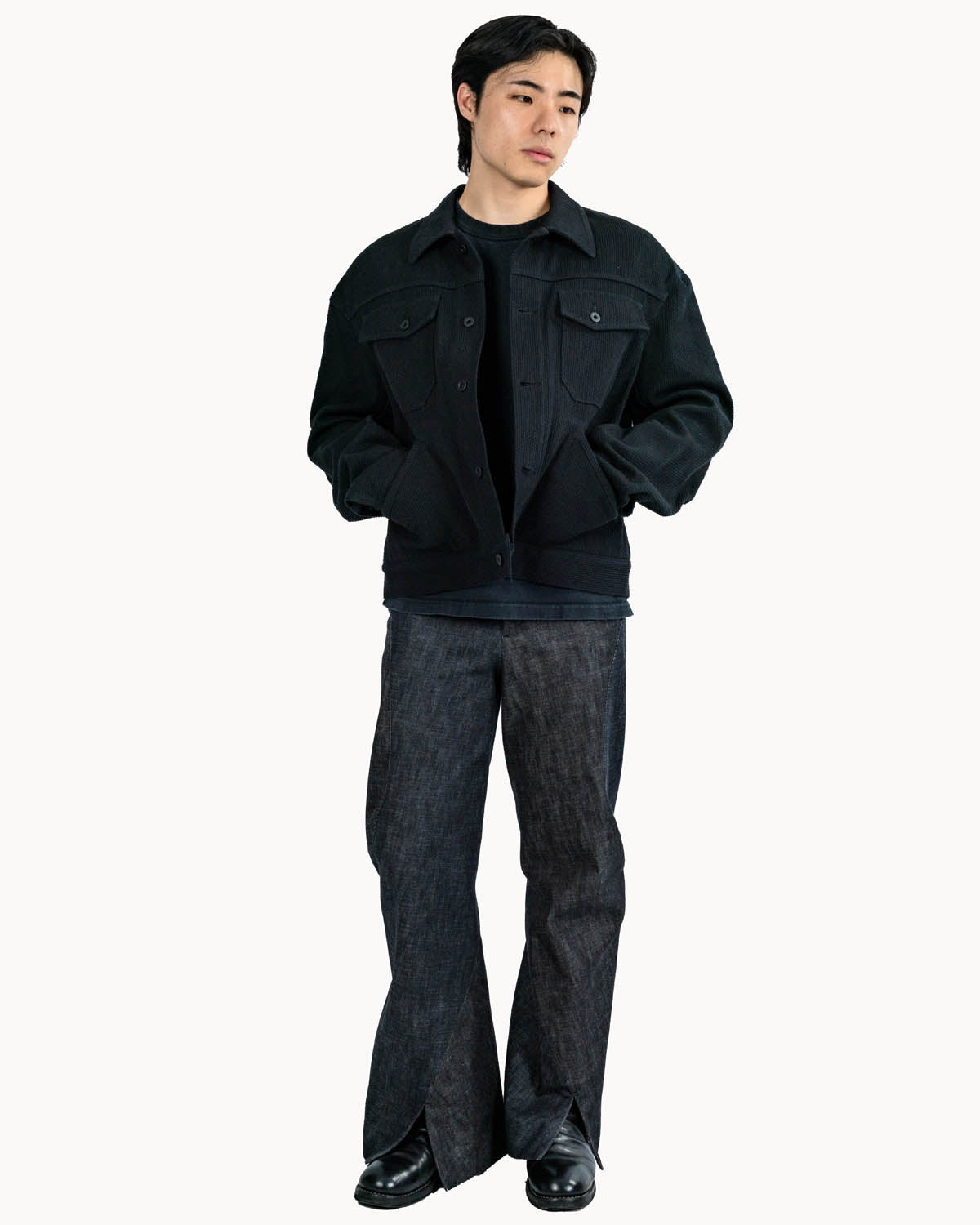 TRUCKER JACKET BLACK