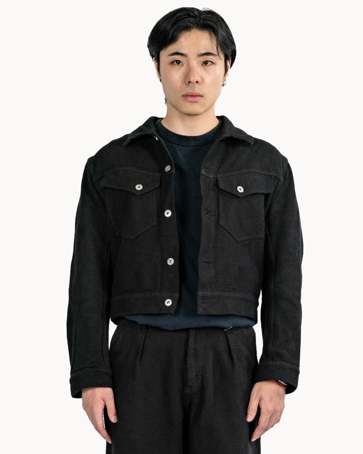 FITTED JEAN JACKET