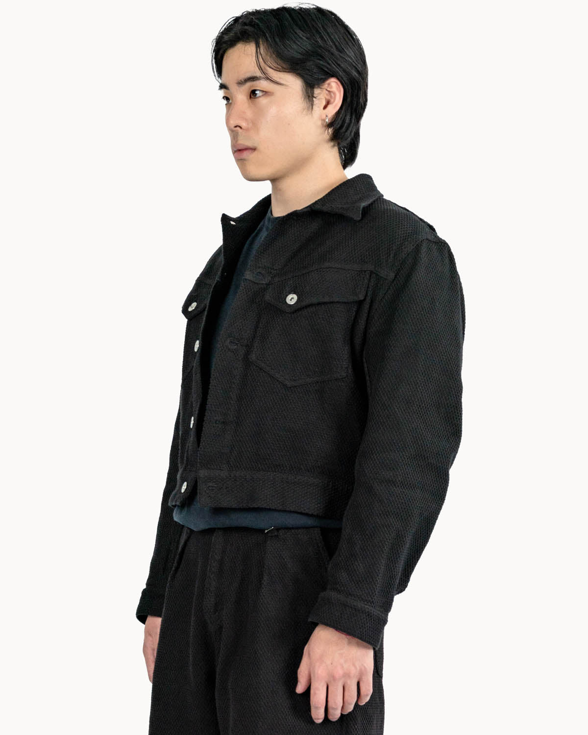 FITTED JEAN JACKET