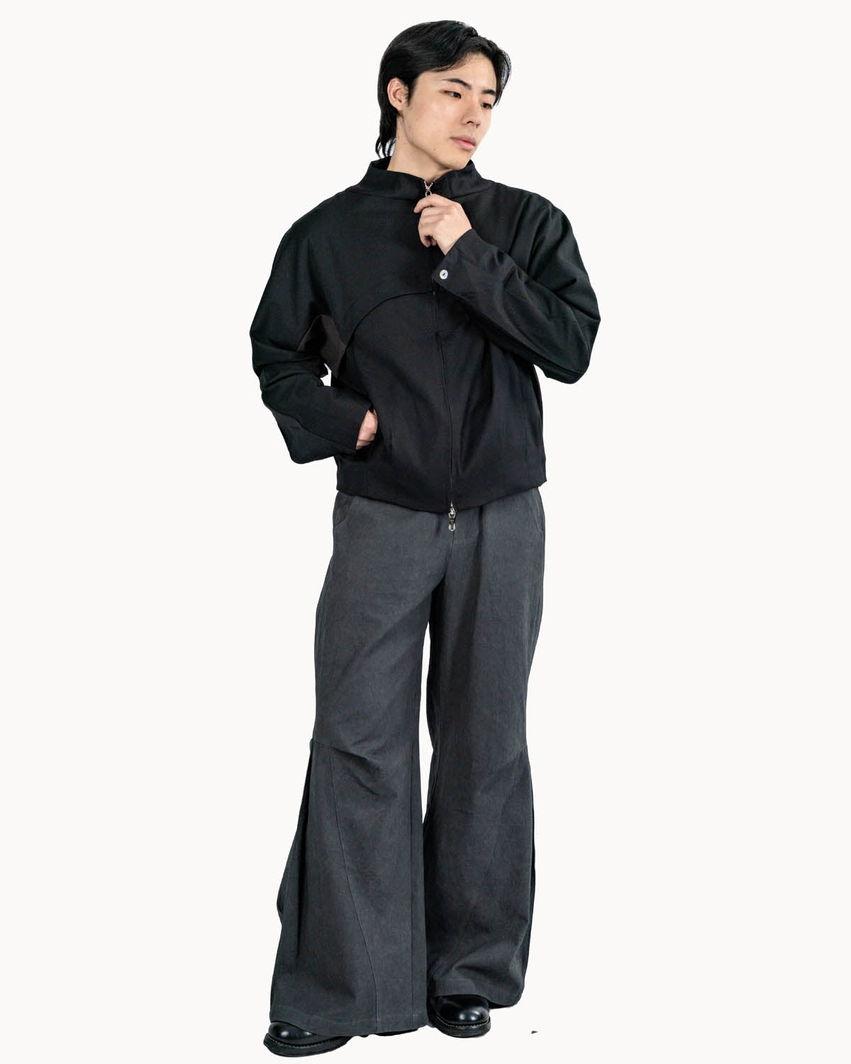 ENGINEER BULBO PANTS BLACK